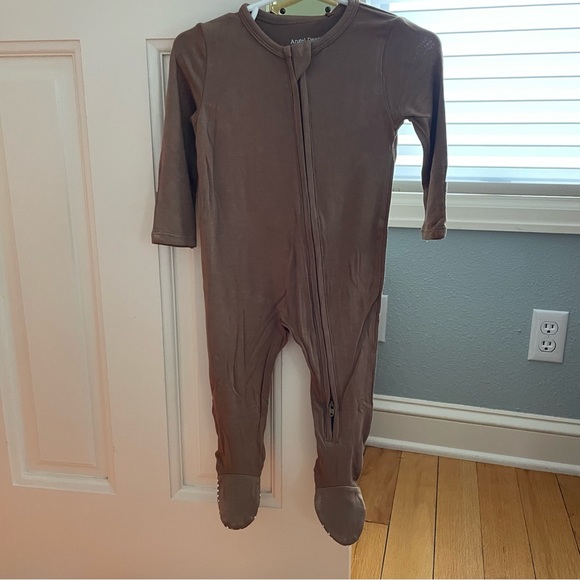Angel Dear Pajamas Nwt Angel Dear Bamboo Mocha Brown Footie Pajama